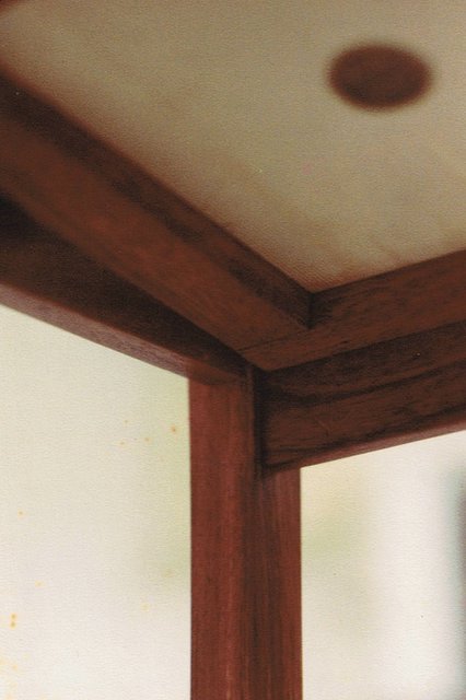Corner Detail From Underneath